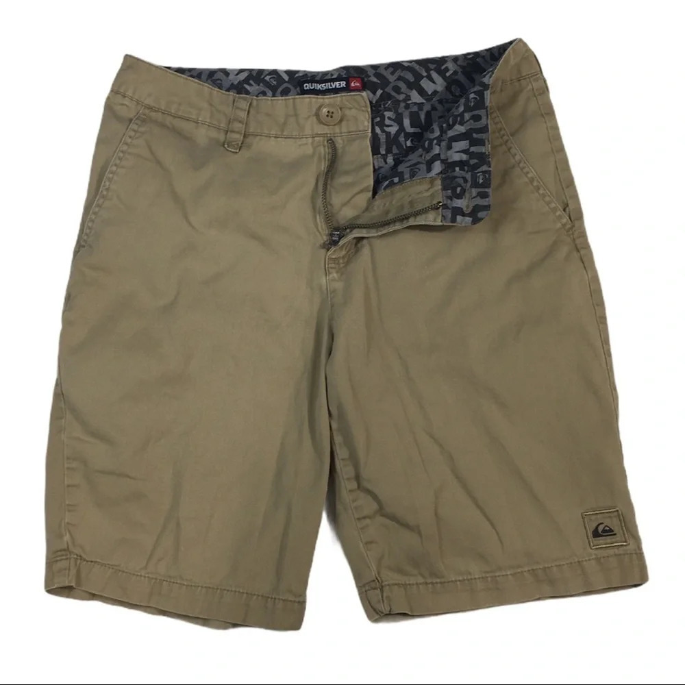 Sh80 Quicksilver Surfing Brand Chino Shorts 28